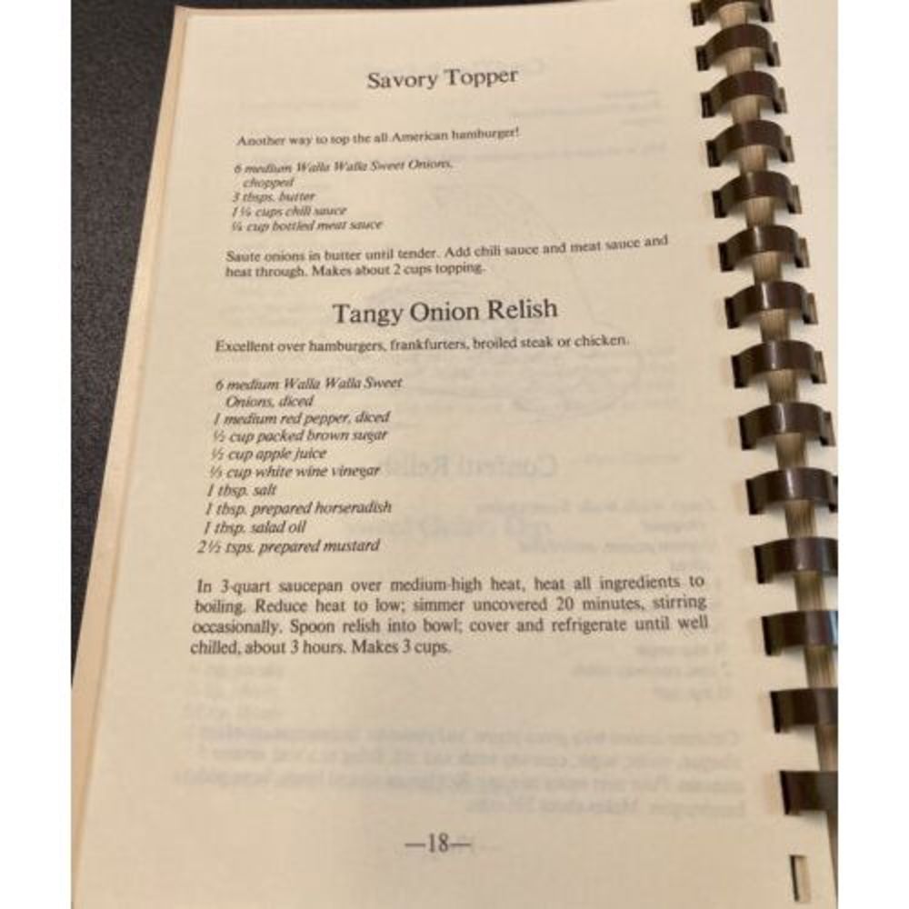 Gloria Walla Walla‎ Sweet Onion Recipe Cookbook Gardeners Association Asparagus - Picture 3 of 6